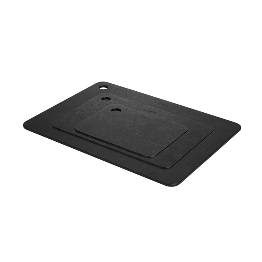 Recycled Paper Cutting Board Set Black CERA